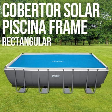 Cobertor solar para piscinas rectangulares de 549x274 cm | INTEX 2