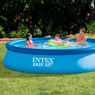 Piscina easy set con depuradora-Piscinas hinchables | Intex.es