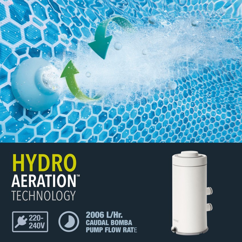 Depuradora de cartucho C530 2.006 l/h filtro tipo A | INTEX