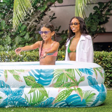 Piscina hinchable tropical de 229x152x48 cm para niños de más de 3 años | INTEX 2