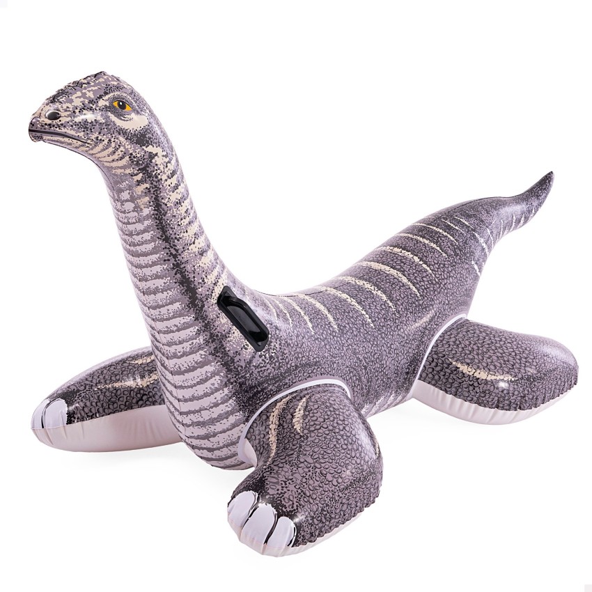 Flotador hinchable brontosaurio realista con asas