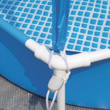 Piscina desmontable Ø183 cm con toldo | INTEX