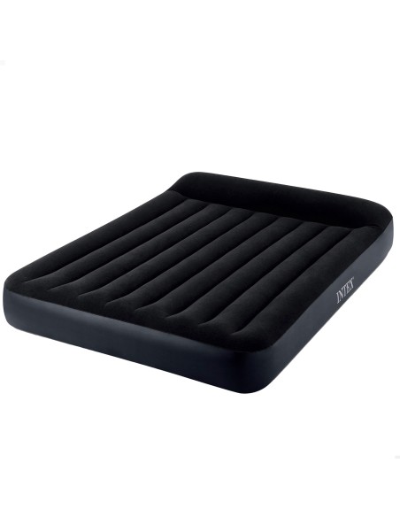 Colchón hinchable doble Pillow Rest con hinchador | INTEX