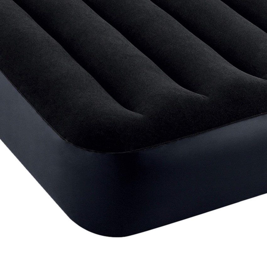 Colchón hinchable doble Pillow Rest con hinchador | INTEX