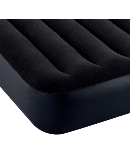 Colchón hinchable doble Pillow Rest con hinchador | INTEX