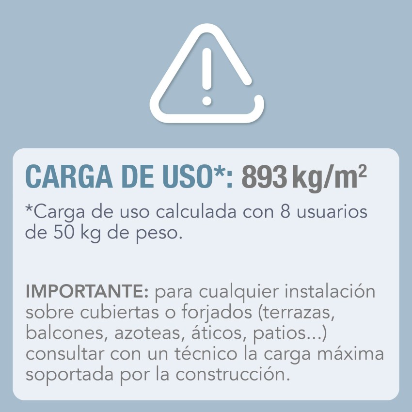 Pack Piscina Graphite Gray Panel 400x300x124 cm con 6 accesorios | INTEX