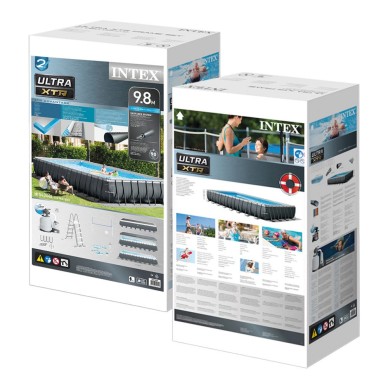 Pack Piscina Ultra XTR 975x488 con 8 accesorios | INTEX