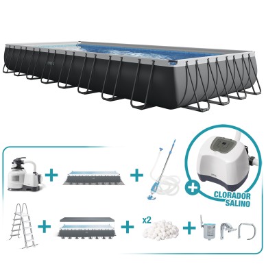 Pack Piscina Ultra XTR 975x488 cm con 8 accesorios | INTEX