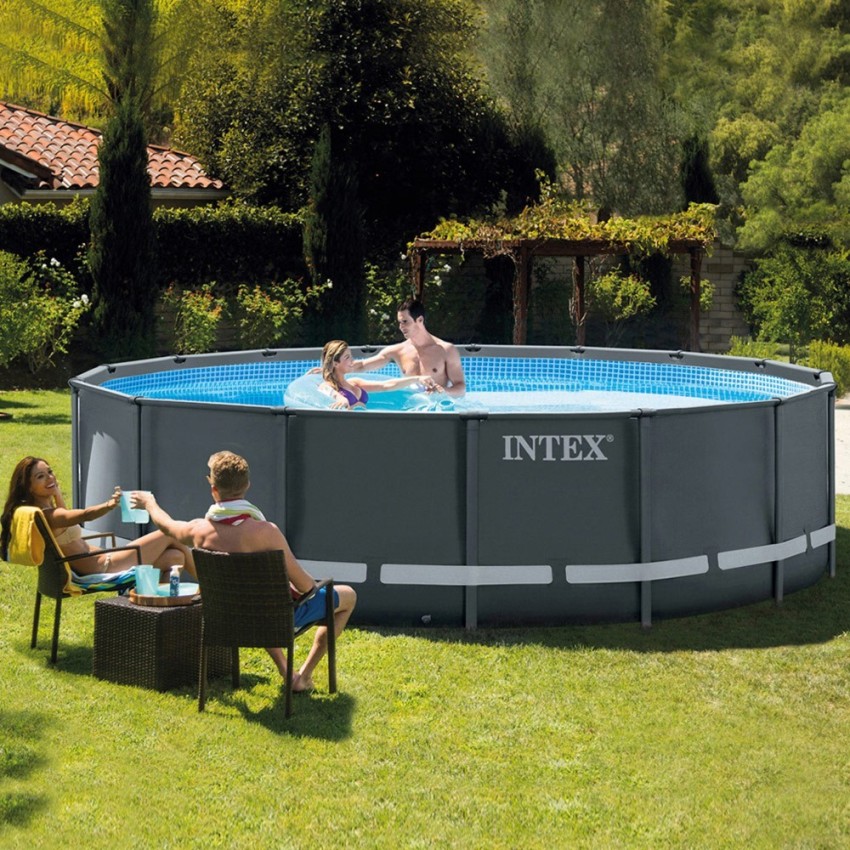 Pack Piscina redonda Ultra XTR 488x122 cm 5 accesorios| INTEX