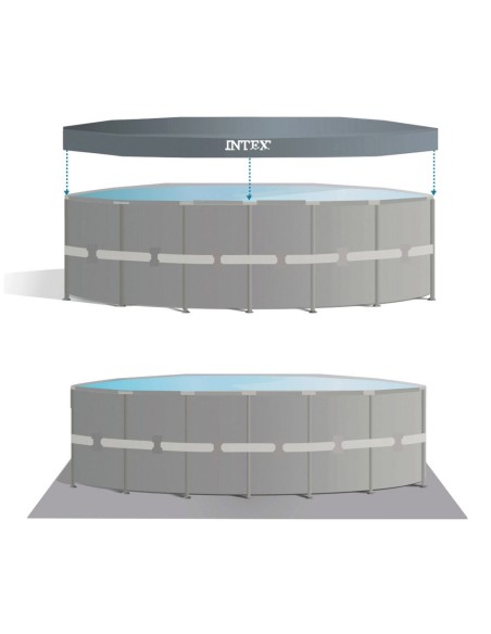 Pack Piscina redonda Ultra XTR 488x122 cm 5 accesorios| INTEX