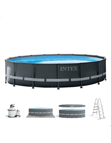 Pack Piscina redonda Ultra XTR 488x122 cm 5 accesorios| INTEX