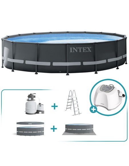 Pack Piscina redonda Ultra XTR 488x122 cm 5 accesorios| INTEX