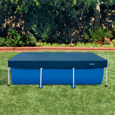 Cobertor para piscina rectangular Small Frame de 260x160 cm | INTEX 2