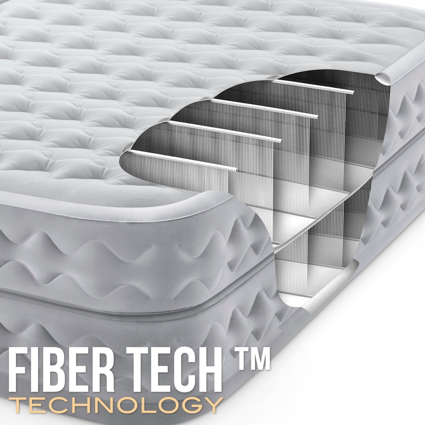 Colchón hinchable con hinchador integrado | INTEX