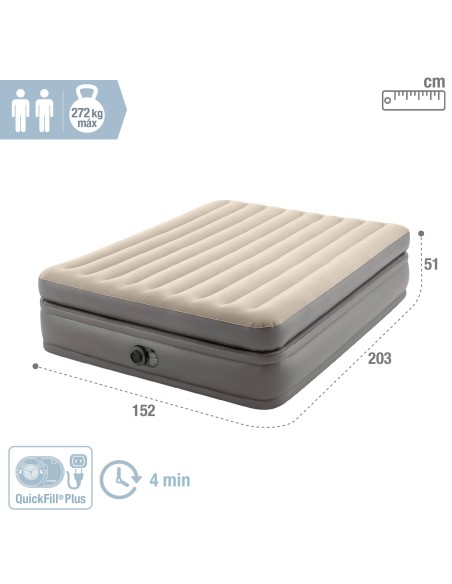 Colchón hinchable con hinchador eléctrico | INTEX