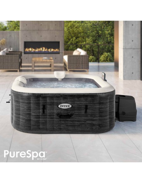Spa hinchable INTEX 4 personas Greystone Deluxe | Intex.es