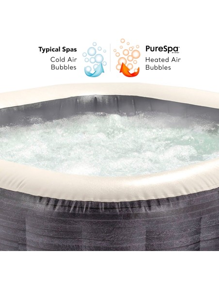 Spa hinchable INTEX 4 personas Greystone Deluxe | Intex.es