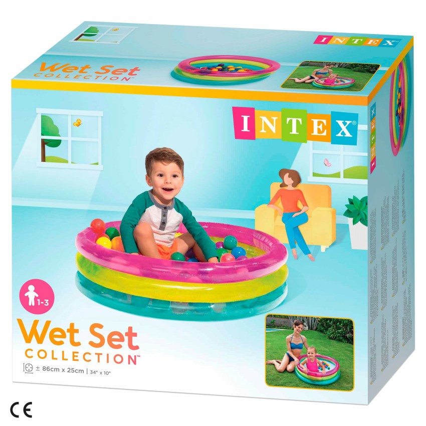 Centro de juegos hinchable 50 bolas | Intex, tienda online mobiliario hinchable