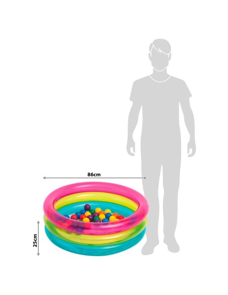 Centro de juegos hinchable 50 bolas | Intex, tienda online mobiliario hinchable