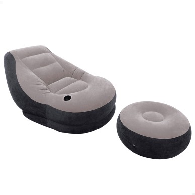 Sillón con reposapiés hinchable | Intex.es