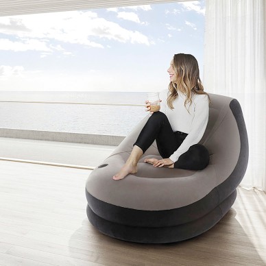 Sillón con reposapiés hinchable | Intex.es 2