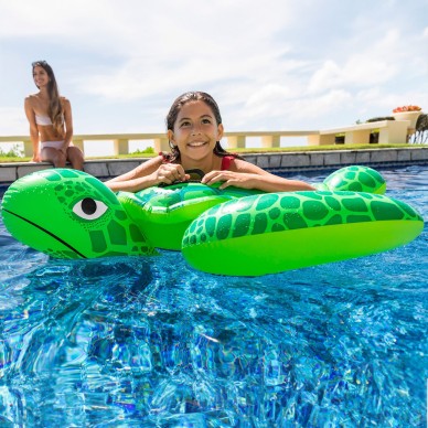 Tortuga hinchable acuática de 150x127 cm para 1 persona | INTEX 2