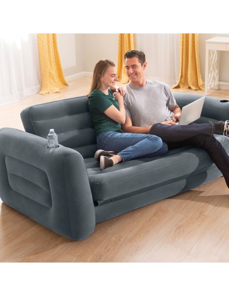 Sofá cama hinchable 2 en 1 | Intex.es