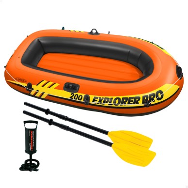 Barca hinchable Explorer PRO 200 | Barcas hinchables para playa y ríos INTEX