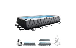 Piscina desmontable Ultra XTR Frame rectangular 7 metros con depuradora de arena