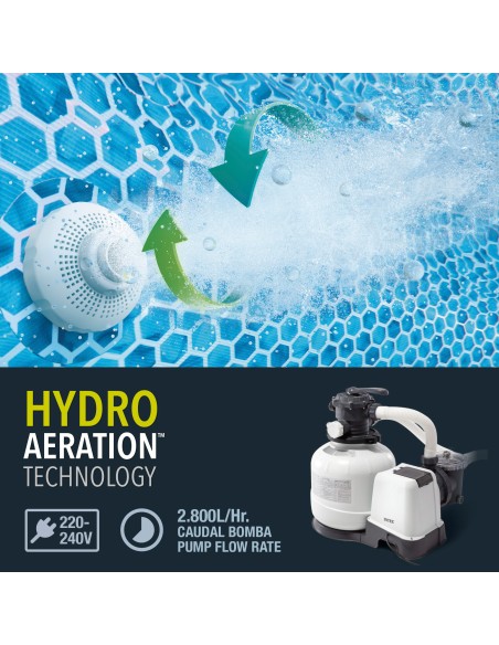 Piscina rectangular desmontable gran formato | Intex.es