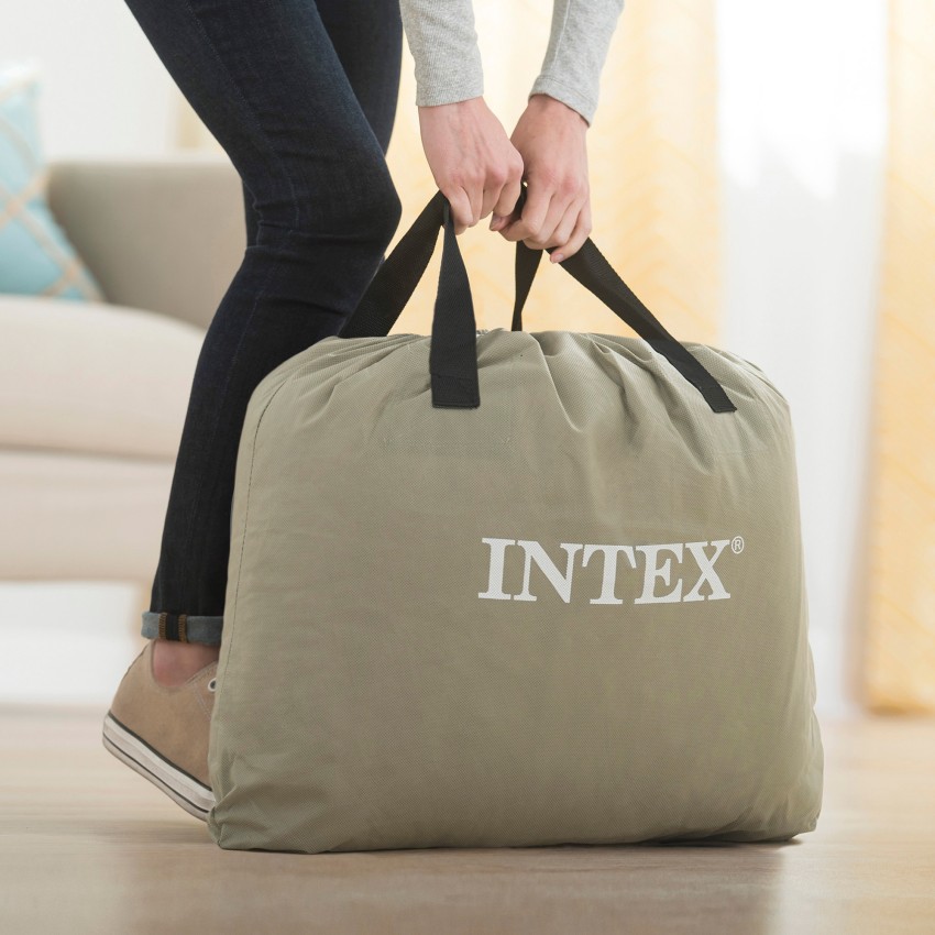Cama de aire doble 137x191x33 cm | INTEX