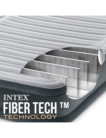 Cama de aire doble 137x191x33 cm | INTEX