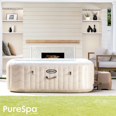 Spa hinchable 4 personas Chevron Deluxe 175x175x71 cm 2