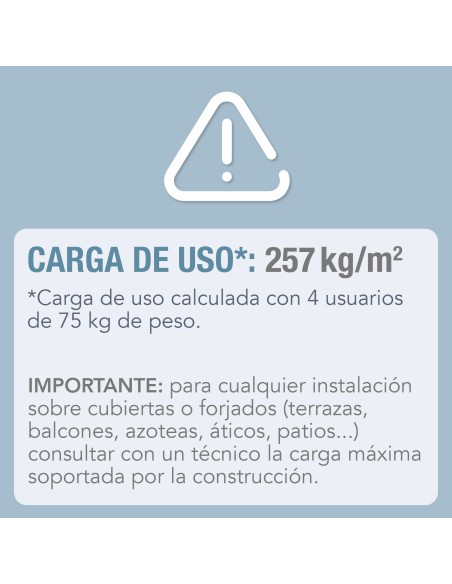 Spa hinchable PureSpa Burbujas Chevron Deluxe 4P | INTEX