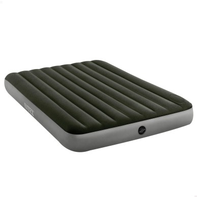 Colchón camping doble con hinchador de pie | INTEX