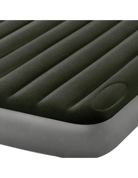 Colchón camping doble con hinchador de pie | INTEX