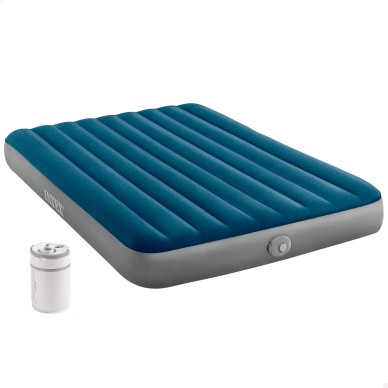 Colchón hinchable doble para camping | INTEX