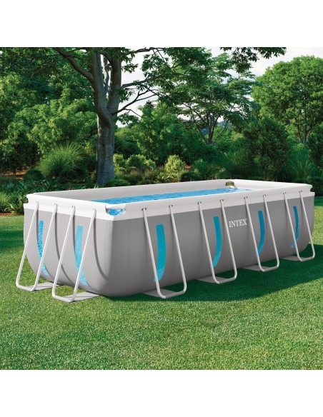 Piscina desmontable rectangular Clearview con depuradora | Intex.es
