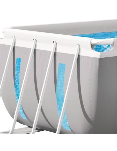 Piscina desmontable rectangular Clearview con depuradora | Intex.es