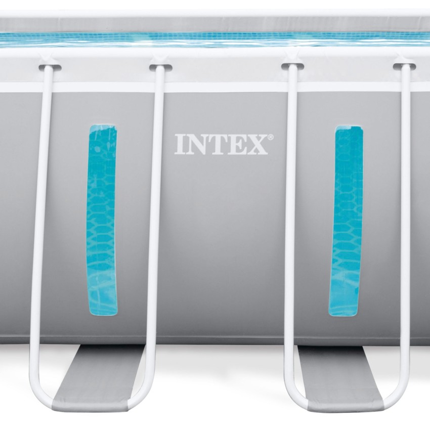 Piscina desmontable rectangular Clearview con depuradora | Intex.es