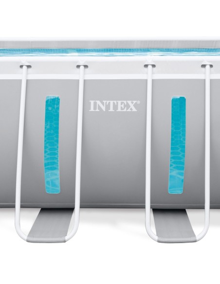 Piscina desmontable rectangular Clearview con depuradora | Intex.es