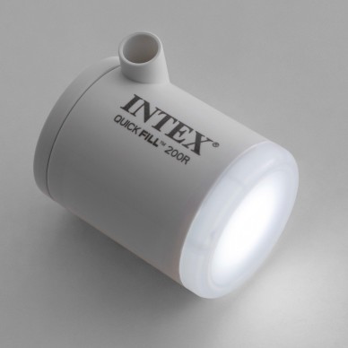 Bomba eléctrica pequeña QUICK FILL con linterna | INTEX 2