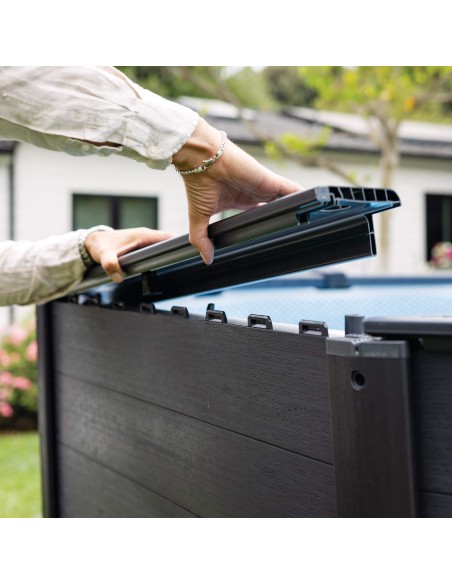 Piscina desmontable D478x124 cm depuradora de arena | INTEX