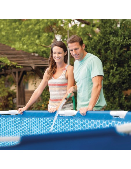 Piscina desmontable circular Metal Frame D305x76 cm | INTEX