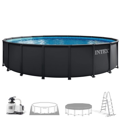 Piscina desmontable redonda Ultra XTR de 6 metros de diámetro con depuradora de arena y accesorios  | INTEX