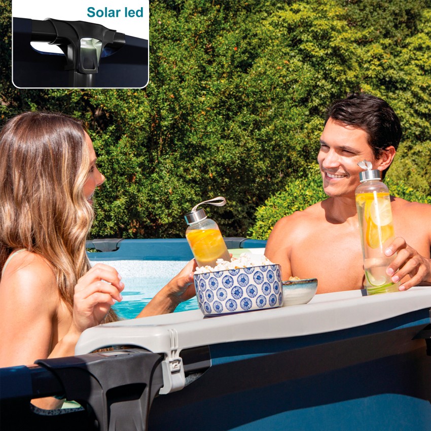 Piscina desmontable D549x132 cm depuradora y accesorios | INTEX