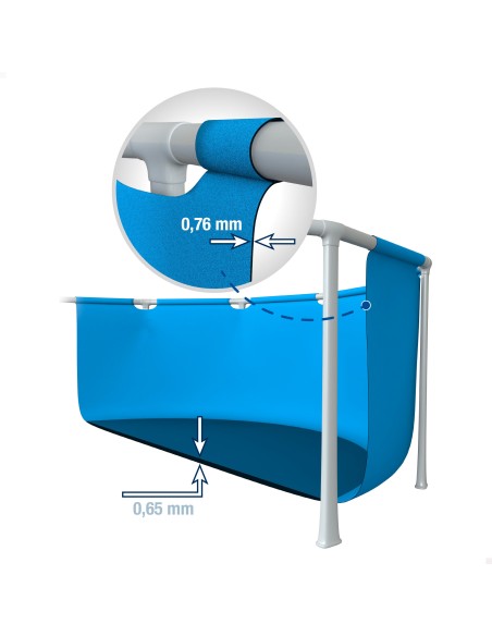 Piscina desmontable D549x132 cm depuradora y accesorios | INTEX