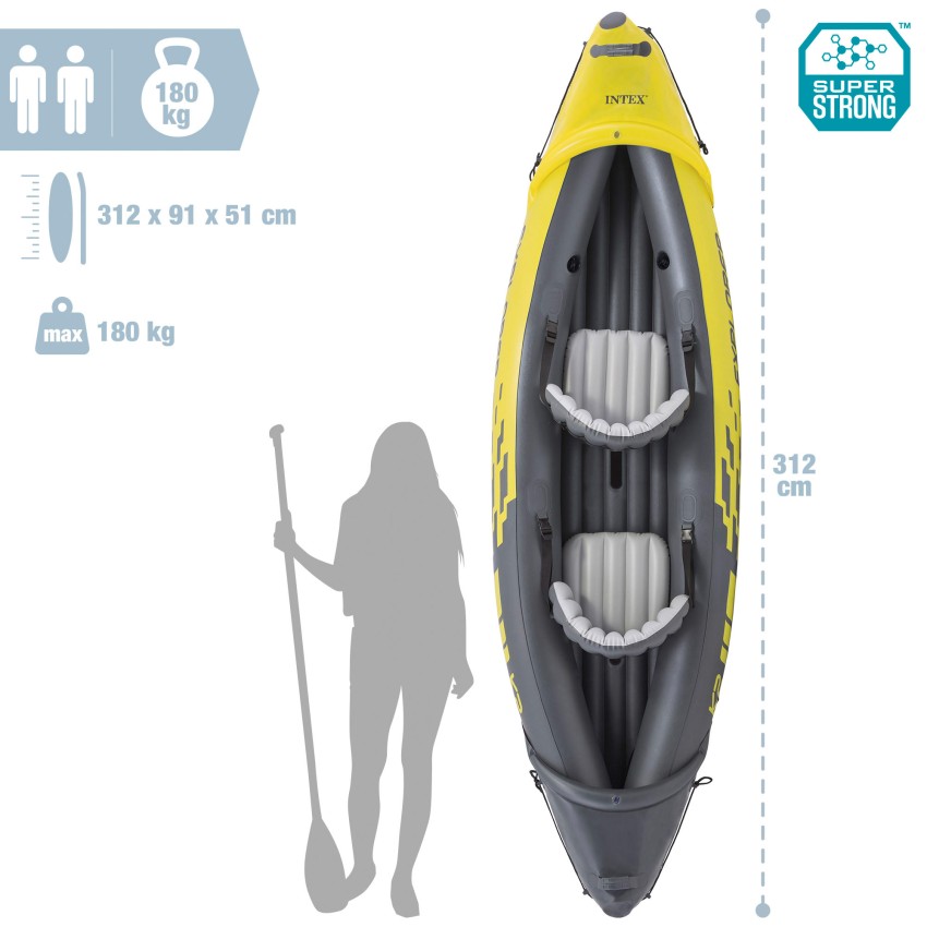 Kayak hinchable Explorer K2 | INTEX