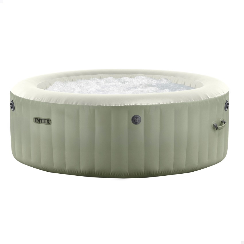 Spa hinchable PureSpa Burbujas Verde Oliva 4 personas | INTEX