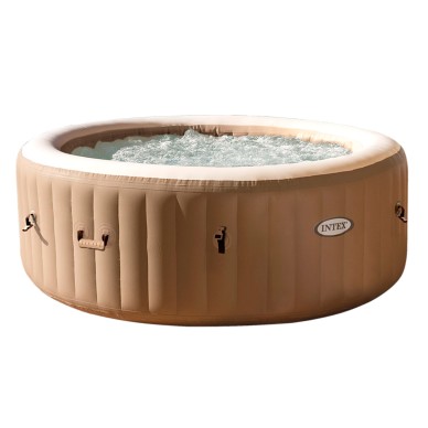 Pack Spa hinchable PureSpa Bubble Massage Ø196 cm con 6 accesorios |INTEX